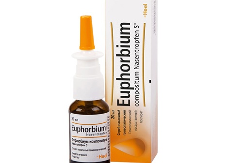 Эуфорбиум композитум при аденоидах у детей: отзывы о лечении, инструкция по применению